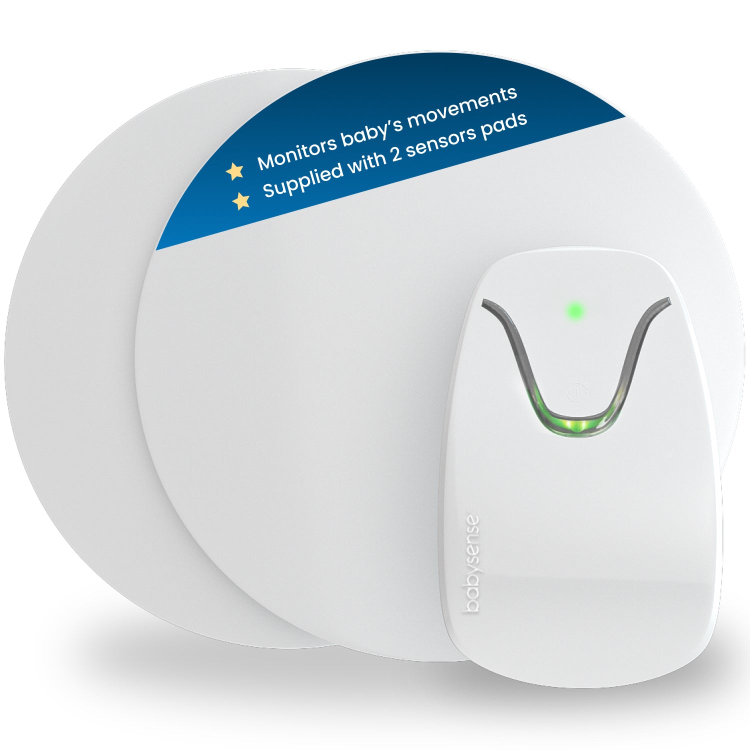 Babysense 7 - Monitor de Bebé con Alertas en Tiempo Real de Falta de Respiración e Irregularidades, Certificado Médico, Monitoreo Completo para un Sueño Seguro