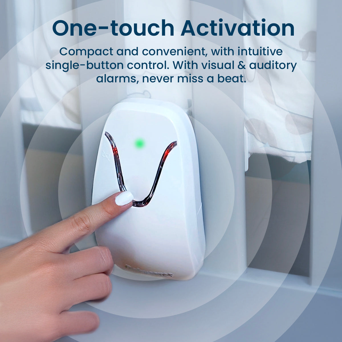 Babysense 7 - Monitor de Bebé con Alertas en Tiempo Real de Falta de Respiración e Irregularidades, Certificado Médico, Monitoreo Completo para un Sueño Seguro