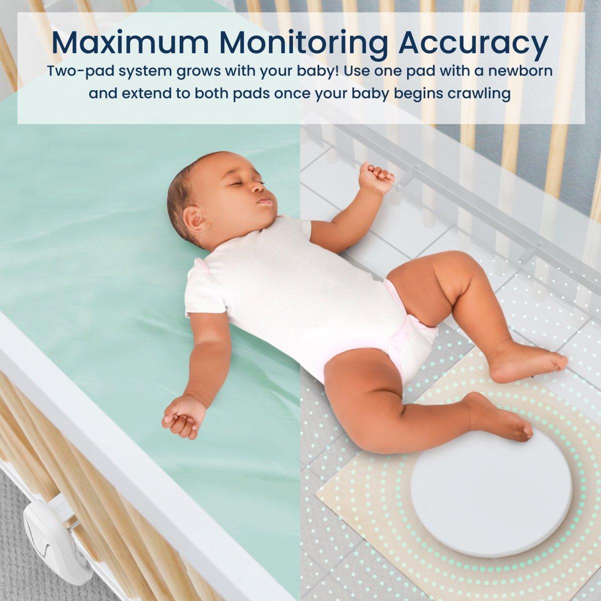 Babysense 7 & V43: Monitor Video per Bambini con Avvisi in Tempo Reale per Assenza di Respiro e Irregolarità, 2 Telecamere