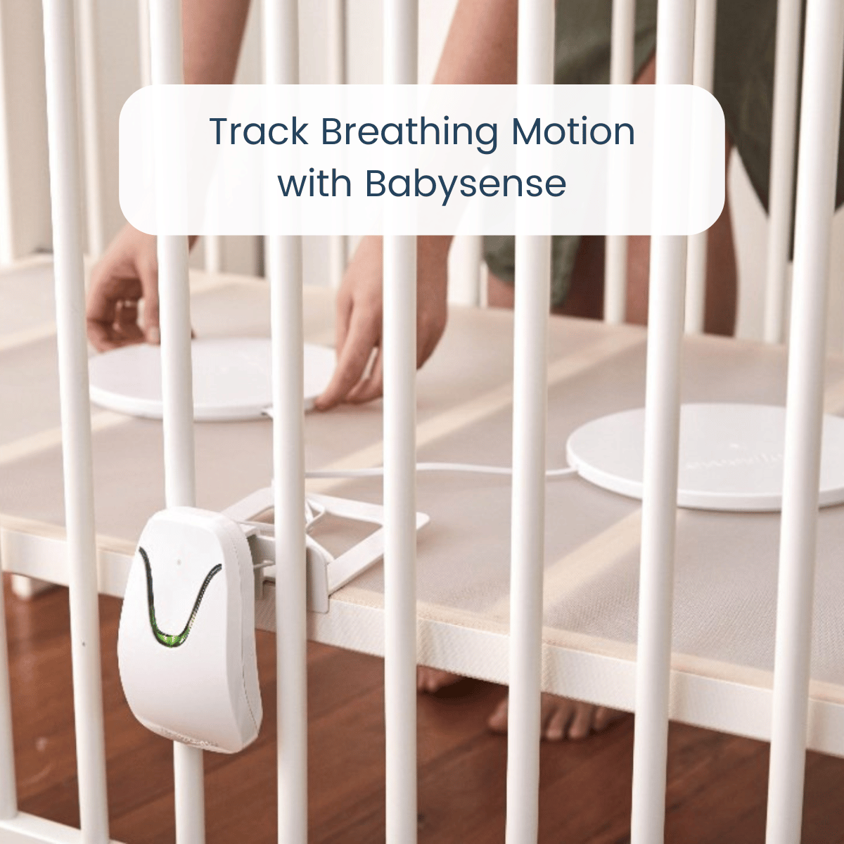 Babysense 7 – Baby Monitor with Real Time No Breathing & Irregularity Alerts for Safe Sleep