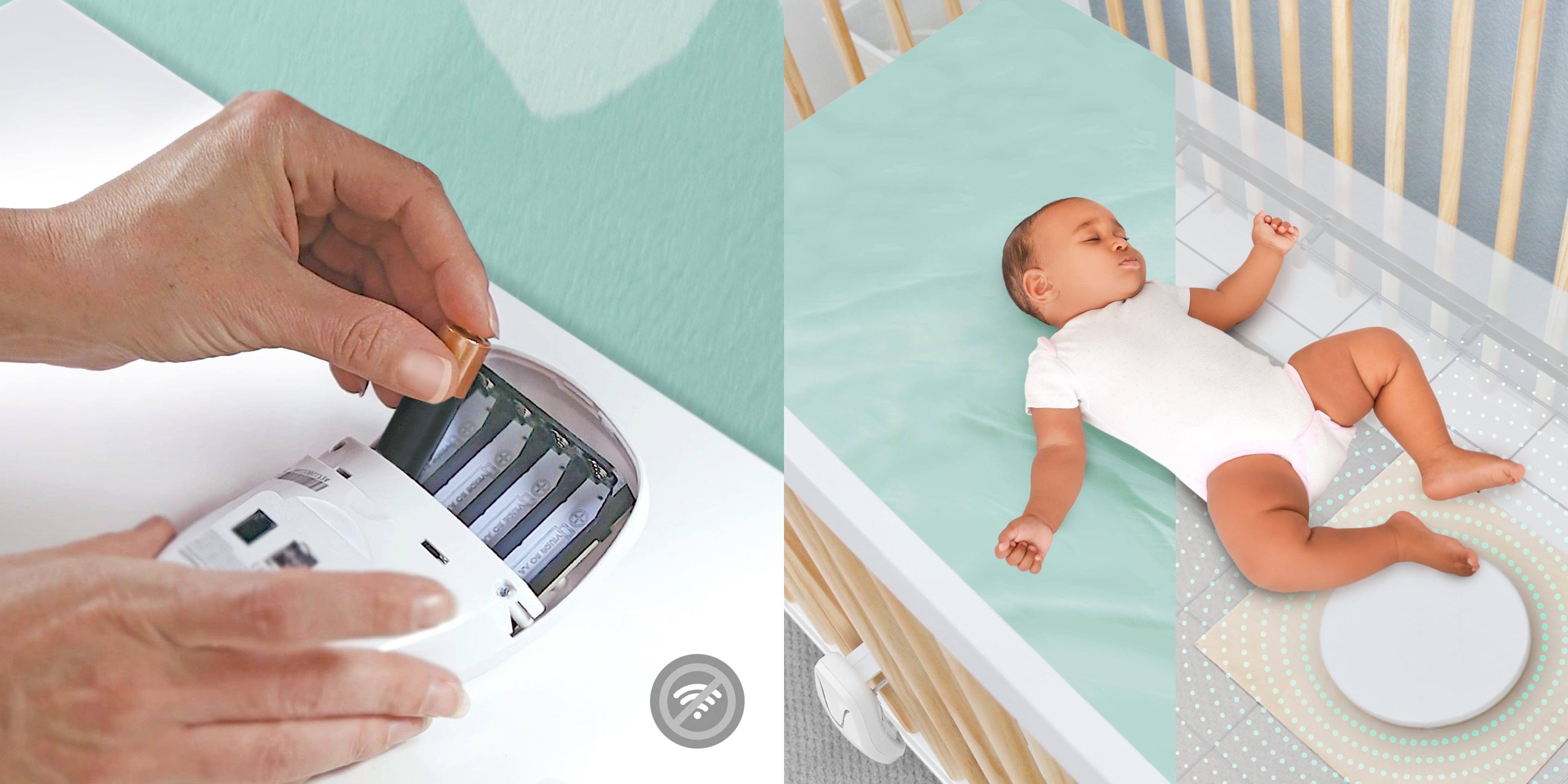 Babysense True Sleep: Video-Babyphone mit Bewegungsüberwachung, 1 oder 2 Kameras