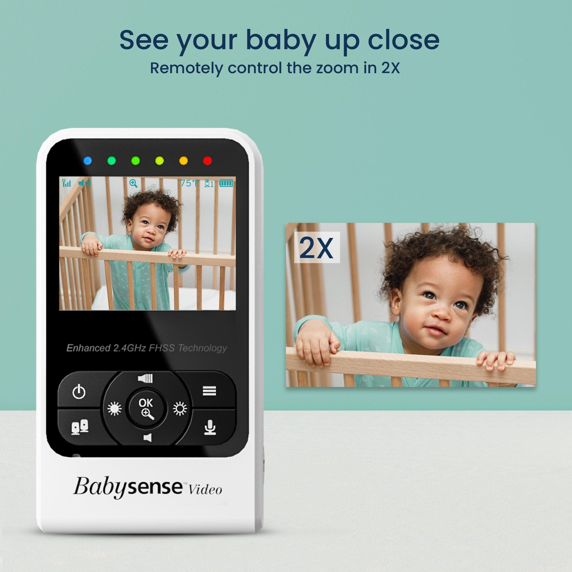 Babysense 7 Breathing & Compact Video Monitor Bundle