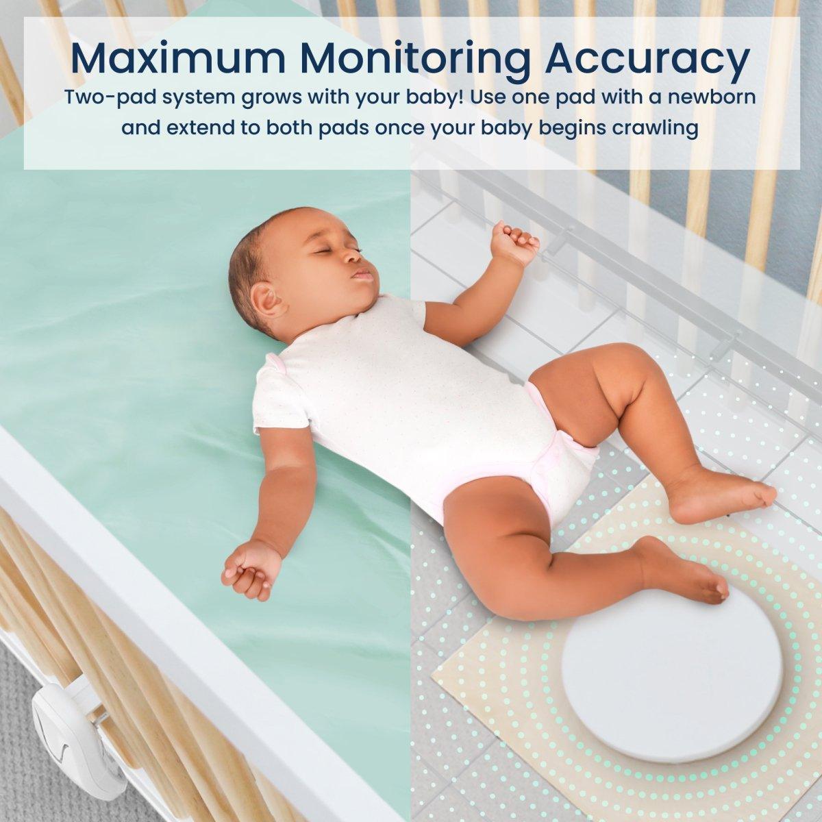 Babysense 7 Breathing & Split Screen Video Baby Monitor, 2 Cameras, V43