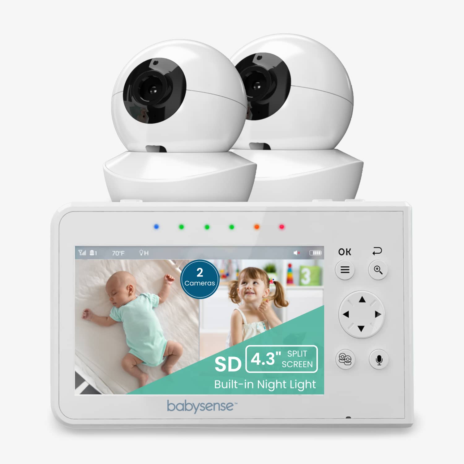 V43 - Baby monitor video con telecamere