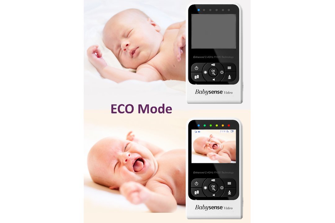 Babysense 7 Breathing & Compact Video Monitor Bundle - Babysense