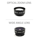 Wide Angle and Optical Zoom Lens Pack - for V24R - Babysense