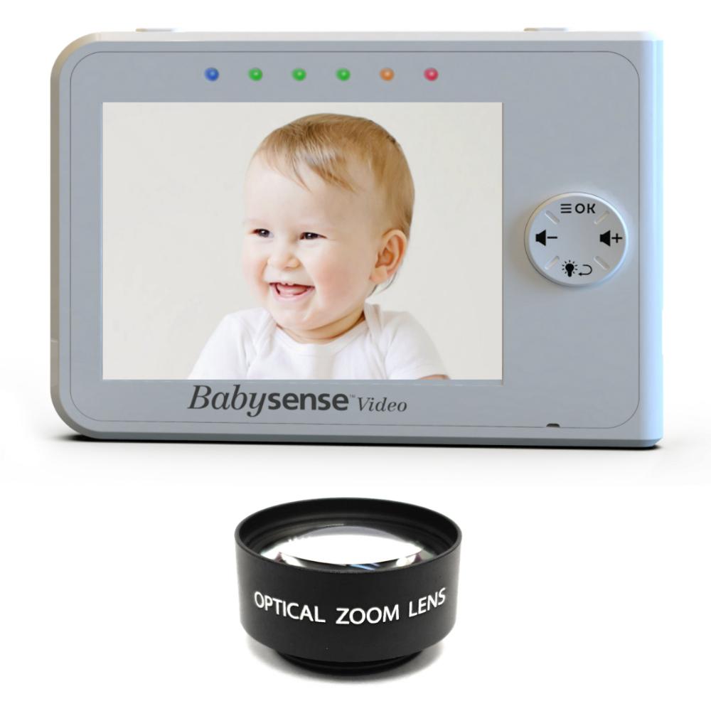 Wide lens hot sale baby monitor